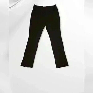 Anthropologie Essential High-Rise Skinny Flat Front Black Pants Size 4